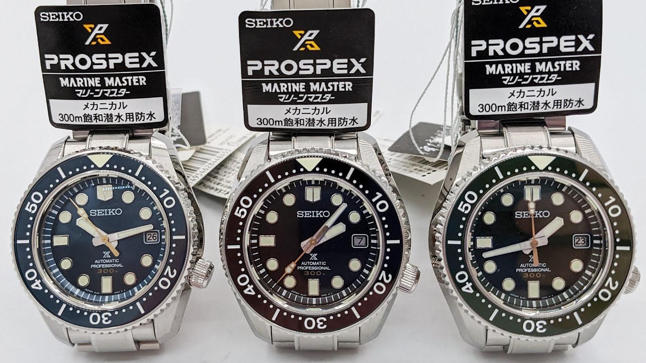 The Best Diver Money can buy? Seiko Marine Master 300 Automatic - YouTube