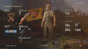 BEST CLASS SETUP FOR WAFFE 28 IN WW2! HIGHEST RATE OF FIRE SMG WAFFE 28 CLASS SETUP!