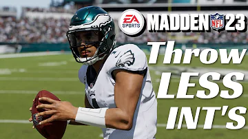 How to LIMIT interceptions in Madden 23