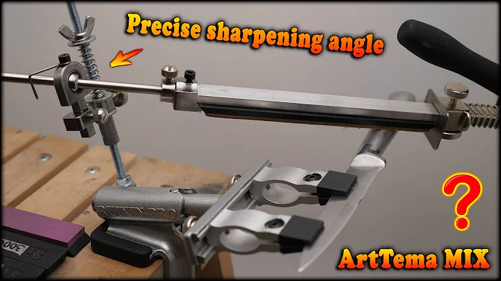 Ruixin Pro RX 009 knife sharpener modification | DIY an accurate adjustment of the sharpening angle.