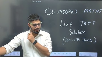 Oliveboard Live Mock Solution Mathematics