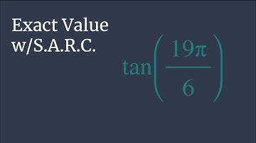 Exact Value of tan(19pi/6) - Unit Circle Survival Guide
