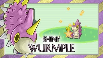 Live 2nd Shiny Wurmple on Ruby after 11,057 REs (Phase 8) (+Evolution)