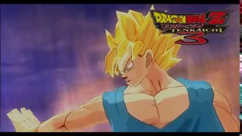 DBZ Budokai Tenkaichi 3 - Goku VS Gotenks, Mystic Gohan and SSJ4 Vegeta
