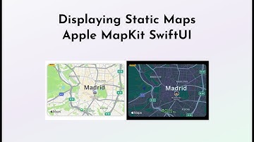 Displaying Static Maps with Apple MapKit in SwiftUI (Dark Mode)