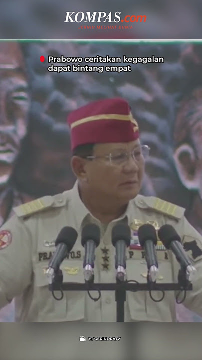 Curhat Prabowo Ingin Bintang 4 tapi Malah Dipecat