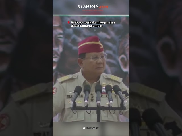 Curhat Prabowo Ingin Bintang 4 tapi Malah Dipecat class=