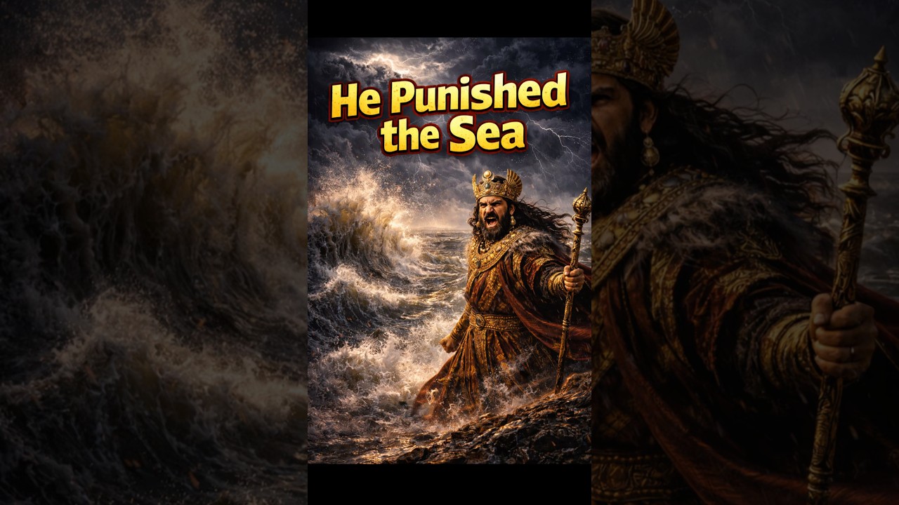 The King Who Punished the Sea 😳 | Xerxes the Great