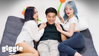 Can you maintain your heartbeat between two beautiful women? - YouTube