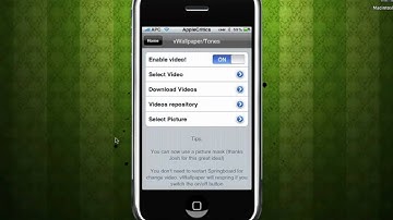 Get Moving Wallpaper W/ vWallpaper on 3.0+ FW - iPod Touch & iPhone