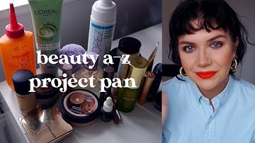 BEAUTY A-Z PROJECT PAN 2022 | INTRO