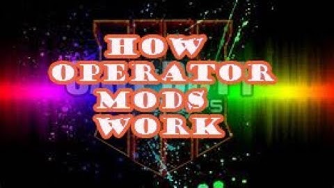 HOW OPERATOR MODS WORK IN BLACK OPS 4!! A RUN DOWN OF ALL OPERATOR MODS!!
