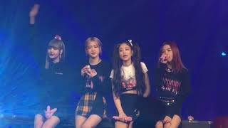 BLACKPINK - Hope Not (Encore) + Farewell Speech @ In Your Area Tour: Fort Worth (5/8/19) chords
