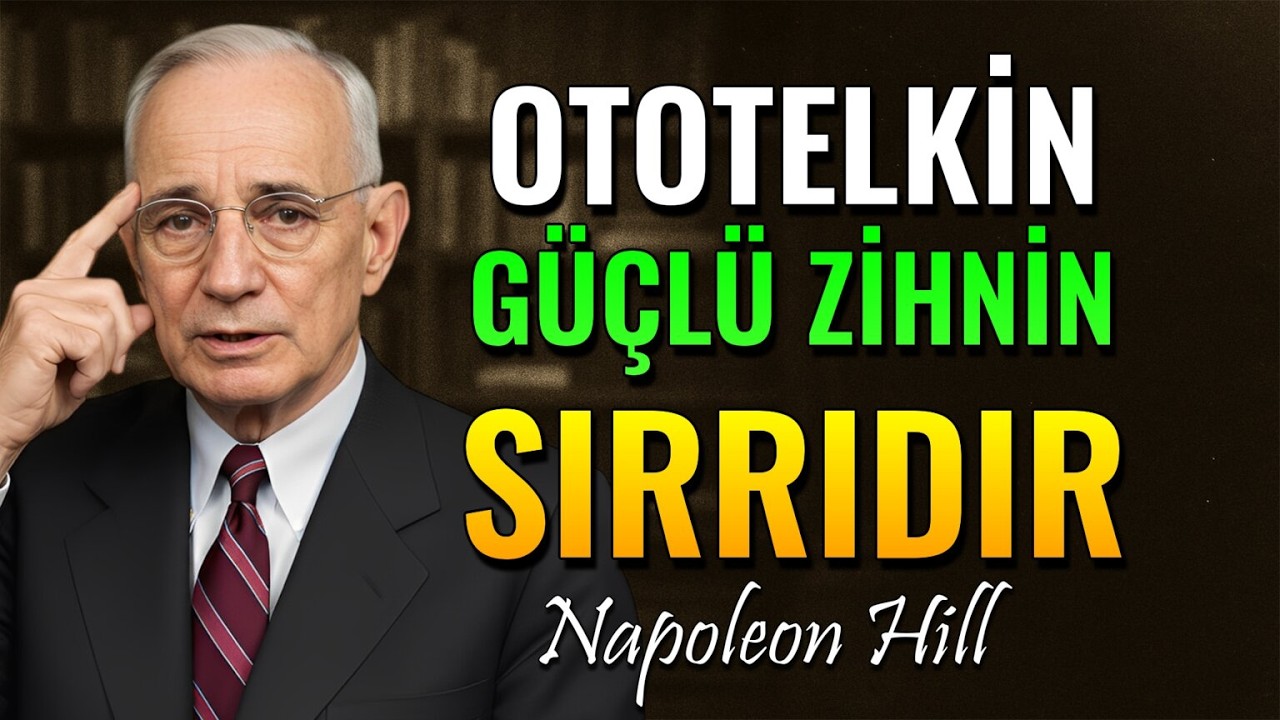 Her gün otosuggesyonun gücünü kullanıyor musunuz? Napoleon Hill öğretiyor!