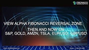 View Alpha Fibonacci Reversal Zone Then and Now on S&P, Gold, AAPL, AMZN, TSLA, EURUSD, GBPUSD