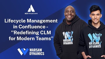 Lifecycle Management in Confluence - "Redefining CLM for Modern Teams" at ACE Canada