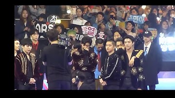 EXO, Super Junior, Taemin, Wanna One, NCT127, Got7 171201 MAMA Ending