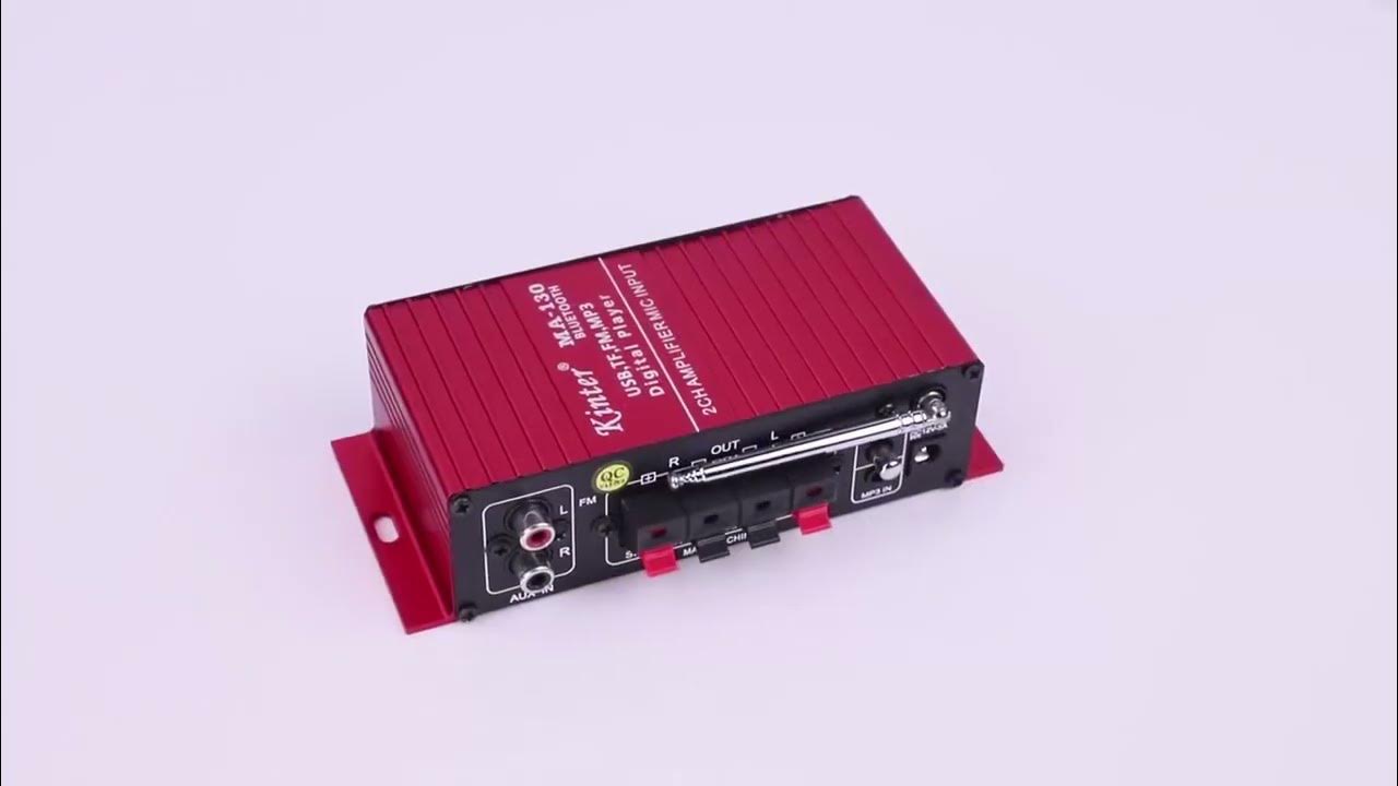 Kinter MA130 Hifi Bus Car Home Use Bluetooth Audio Power Amplifier
