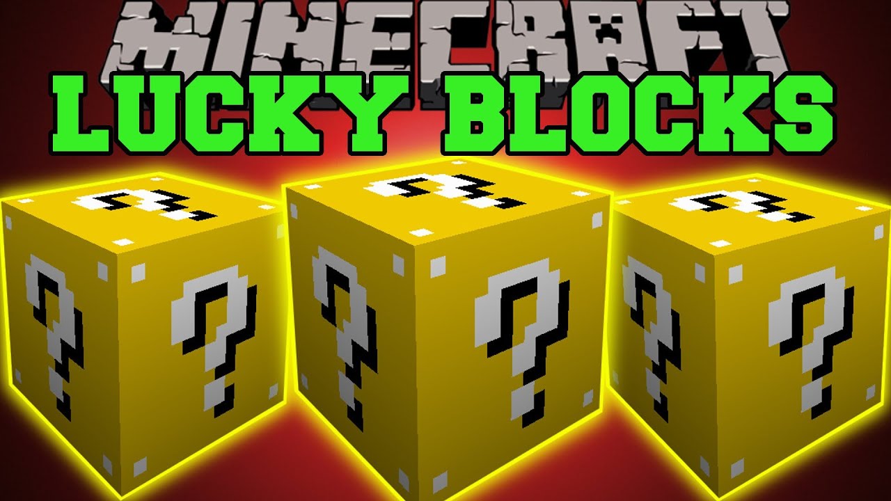 Minecraft: LUCKY BLOCK MOD (EPIC PRIZES AND HORRIBLE DEATHS!) Mod