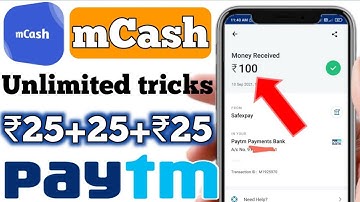 Best paytm earning app|| mcash app se paise kaise kamaye || unlimited trick || in hindi 2022