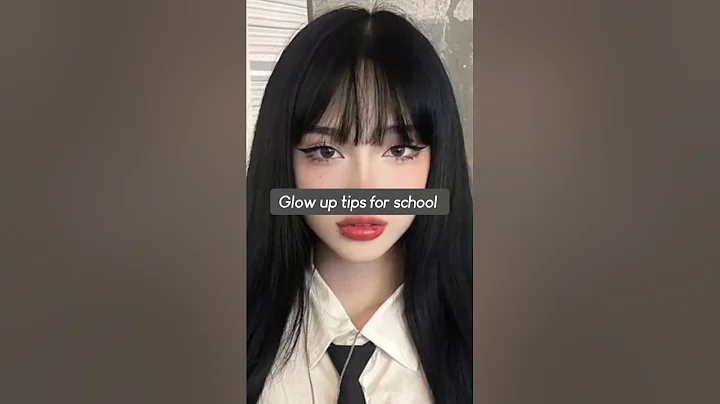 glow up tips for school #aesthetic #school #glowup #glowuptips #howto #shortvideo #shorts#shortsfeed