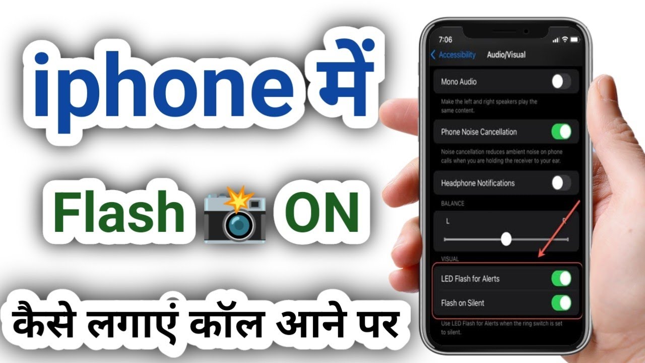 How to Enable LED FLASH for Alerts on iPhone 13,12,11,7,6 (2022) IOS 15