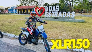 DUAS ESTRADAS PB EM 5 MINUTOS.* testando a  xlr150 na trilha *