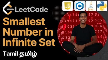 Smallest Number in Infinite Set : LeetCode Tamil தமிழ் POTD | LeetCode 2336