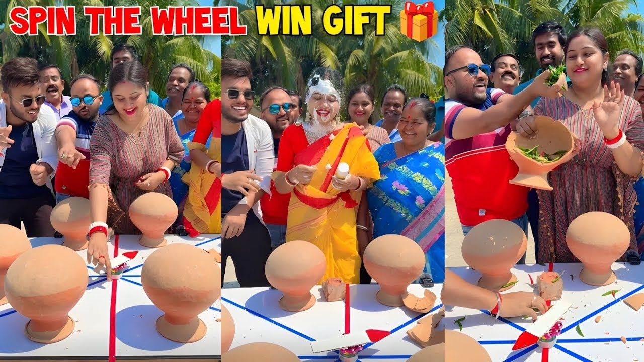 Spin The Wheel Win Gift 🎁 || Amazing Spin Game 🔥/ Funny Video 😛/ SK Challenge Video