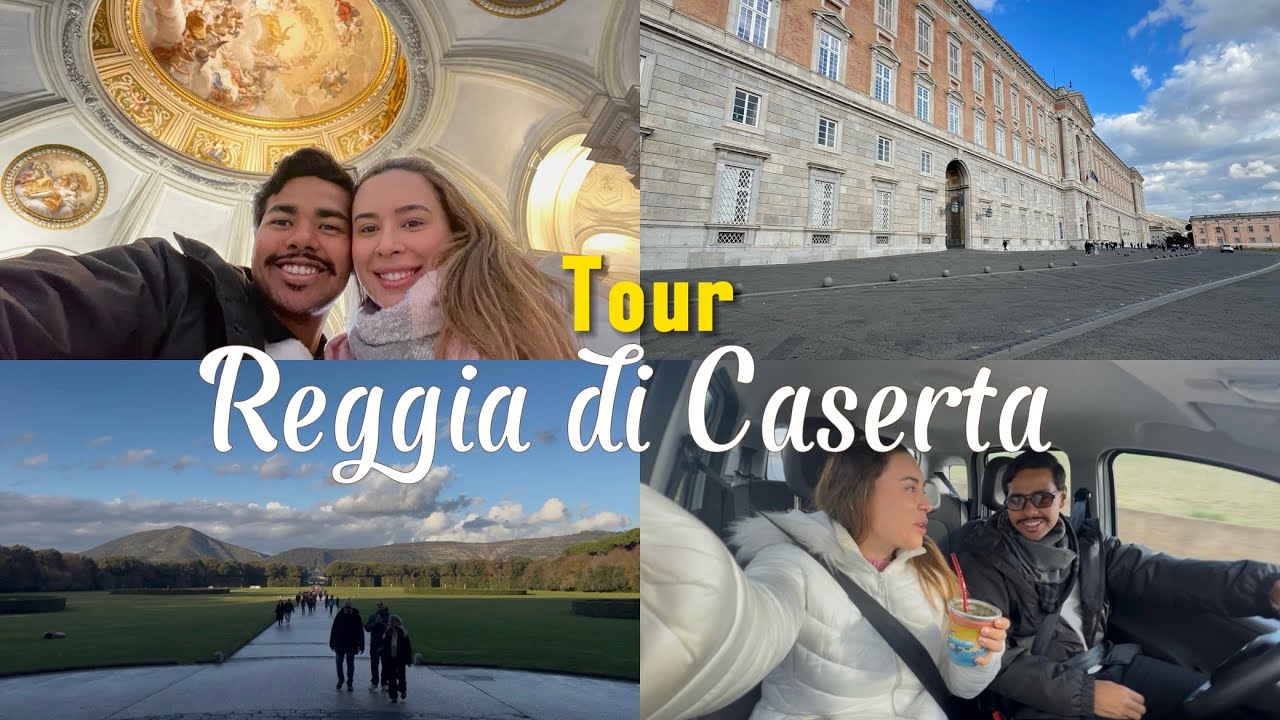 Chegamos em Reggia di Caserta 🇮🇹|Um dos maiores palácios da Europa!