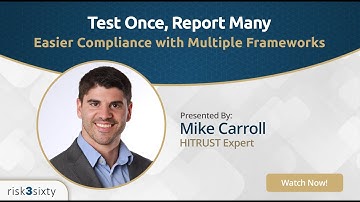 Test Once, Report Many: Easier Compliance with Multiple Frameworks