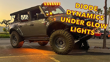 DIODE DYNAMICS LED LIGHTS INSTALL | The Bronco Adventures
