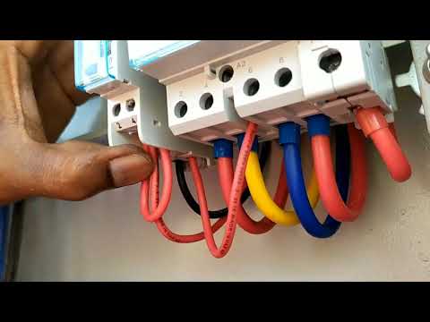 Hager EH011 24 Hours Timer Setting and Hager 4 Pole Contactor Wiring Connection Setting In live