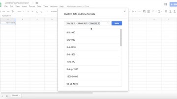 Google Sheet : วิธีปรับ format ของวันที่