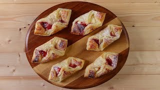 Soft Cheese and Jam Pastries Recipe | Afelia's Kitchen screenshot 3