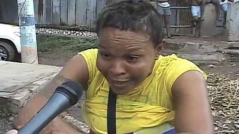 Funny Jamaican Interview ,Flooding in Jamaica,Rosie tutty gran