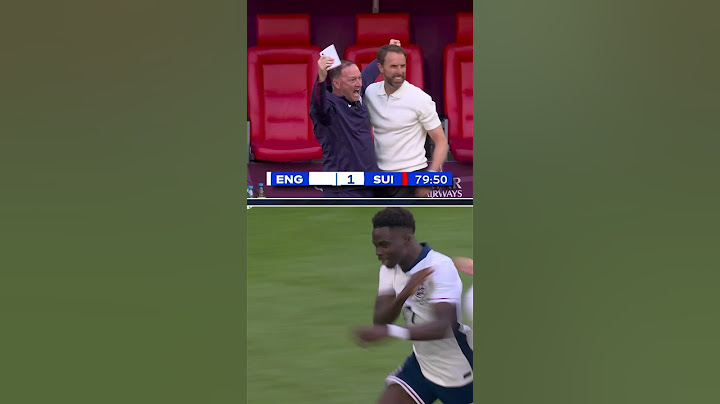Gareth Southgate reacts to Saka's goal 🏴󠁧󠁢󠁥󠁮󠁧󠁿 #euro2024 #england #saka #soccer #switzerland