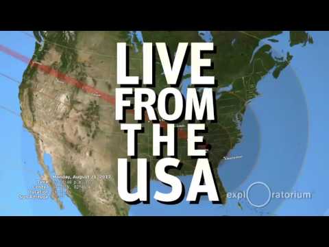 Total Solar Eclipse 2017: Live from the USA | Exploratorium