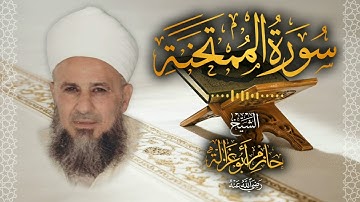 60․ سورة الممتحنة – الشيخ حازم أبو غزالة │ Surah Al Mumtahanah – Shaykh Hazem Abu Ghazaleh