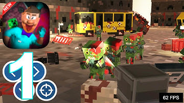 Hello Ice Scream Craf Neighbor Gameplay Walkthrough Part 1 (IOS/Android)