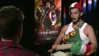 CAPTAIN AMERICA - Winter Soldier  vs CAPTAIN ITALY (funny Chris Evans, Sebastian Stan)