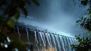 Relaksasi musik Suara hujan natural | Therapy Otak Instrumen music