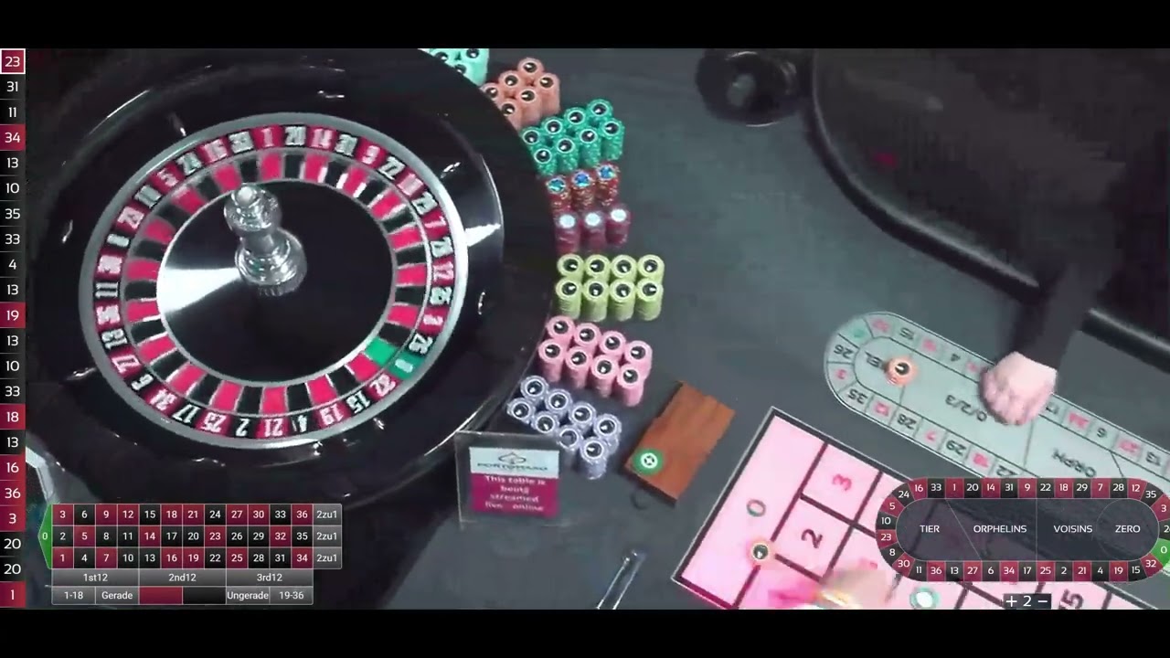 Live Roulette Portomaso Casino 12/4/25