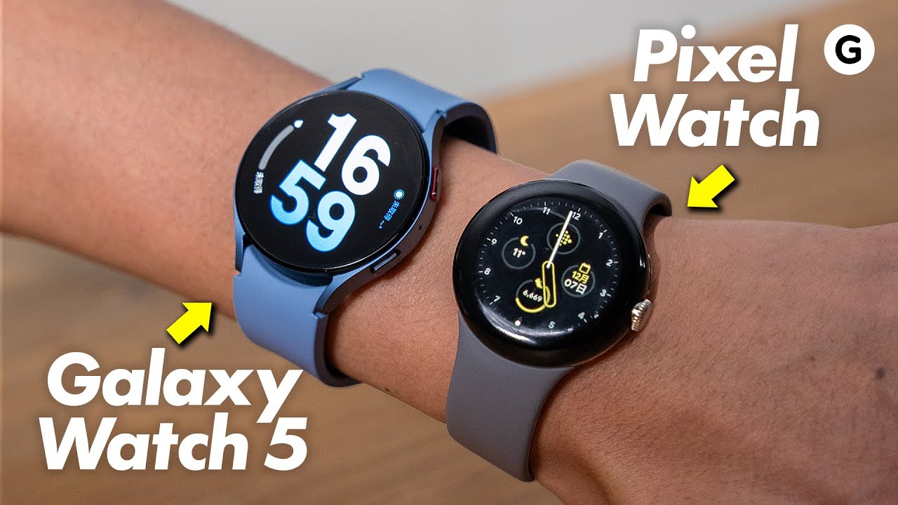 Galaxy Watch 5 vs Pixel Watch！普段使いにはコッチがおすすめです。