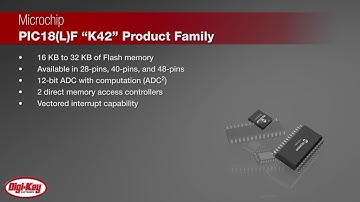 Microchip PIC18(L)F24K42 and PIC18(L)F25K42 | Digi-Key Daily