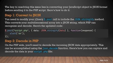 How to Send a Multidimensional Array via jQuery to PHP