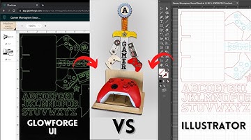 Editing on Glowforge vs Illustrator