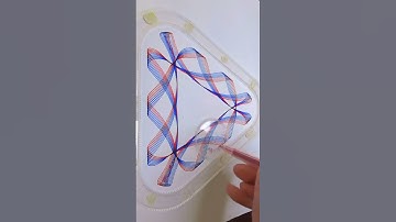 SuperSpirograph - How many rotations did the pen make in total? 🤔#shorts #Spirograph #satisfying