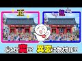 【超難問】異変に気付け!間違い探しクイズ!5問で脳トレ
