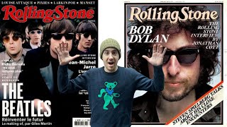 Top 10 Artists of All Time, according to Rolling Stones Magazine